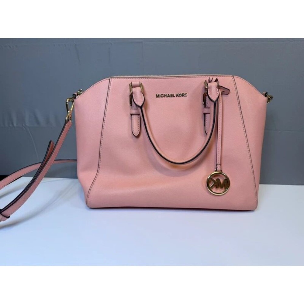 Michael Kors Pink Satchel Handbag Crossbody